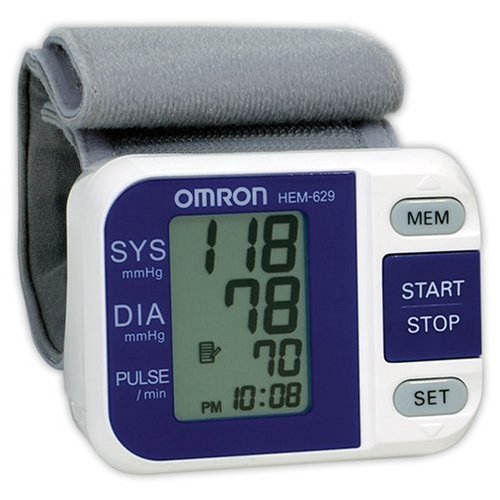 Omron HEM 629 Auto Inflate Wrist Blood Pressure Monitor