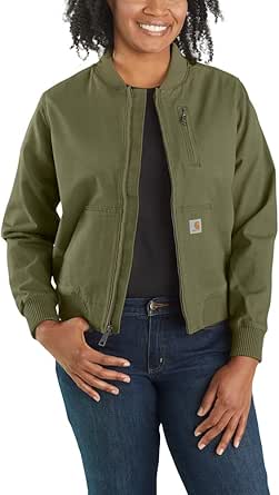 Carhartt Damen Rugged Flex Relaxed Fit Canvas Jacket Jacke