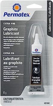 Permatex® Extra-Fine Graphite Lubricant, 6g Tube