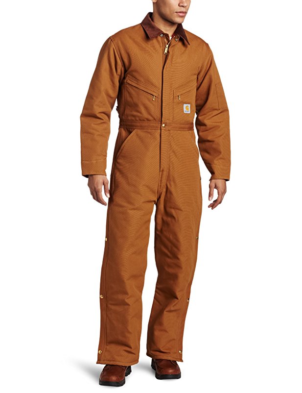 Carhartt Men's Quilt Lined Duck Coveralls X01