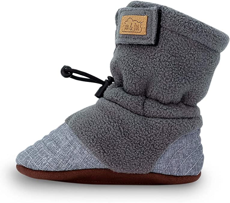 JAN & JUL Stay-Put Cozy Booties for Baby and Toddlers