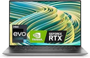 Dell XPS 15 9530 Laptop - 15.6-inch OLED 3.5K (3456x2160) Touchscreen Display, Intel Core i9-13900H, 32GB DDR5 RAM, 1TB SSD, NVIDIA GeForce RTX 4070 8GB GDDR6, 1 Year Premium Support - Platinum Silver