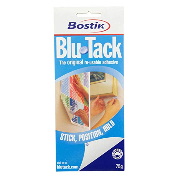 Bostik Blu-Tack Reusable Adhesive (Pack of 3)