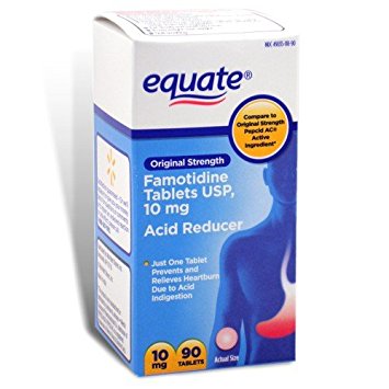 Equate - Acid Controller, Original Strength 10 mg, 90 Tablets Compare to Pepcid AC Acid Reducer