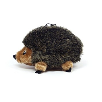 Outward Hound Kyjen Hedgehogz Dog Toys Plush Rattle and Squeak Toy