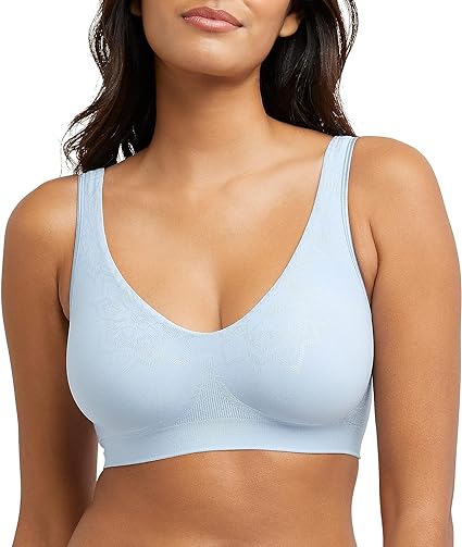 Bali Women's Comfort Revolution Wireless Bra, Full-Coverage Wirefree T-Shirt Bra, DF3484