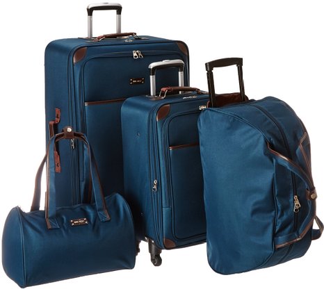 Ninewest Round Trip 5 Piece Luggage Set