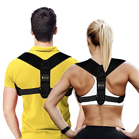 Stargoods Posture Corrector for Men and Women, Back Support Brace to Correct Neck and Shoulder Position, Relief from Cervical, Thoracic and Lumbar Pain