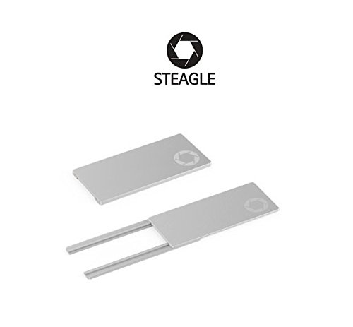 STEAGLE1.0 (Silver) Laptop Webcam Cover for privacy shield