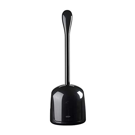 OXO Good Grips Hideaway Compact Toilet Brush - Black