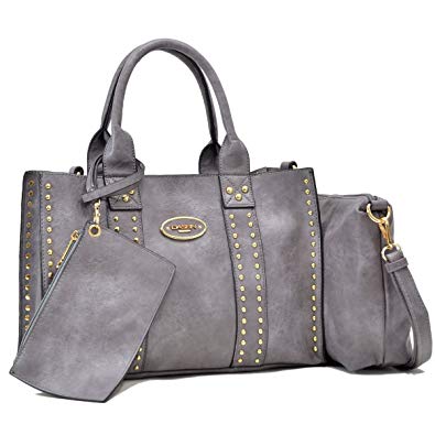 Women Designer Vegan Leather Handbags Fashion Satchel Bags Shoulder Purses Top Handle Work Bags