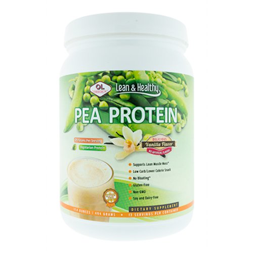 Olympian Labs Vanilla Pea Protein, 494 Grams, 13 Servings