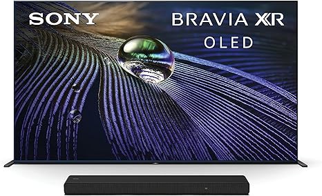 Sony A90J 83 Inch TV: BRAVIA XR OLED 4K Ultra HD Smart Google TV with Dolby Vision HDR and Alexa Compatibility XR83A90J- 2021 ModelwithSony HT-A3000