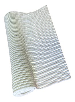 Anti-Slip Mat Under Rug Grip Non Skid - Shelf Drawer Liner 12" x 36" - Trim To Fit (White)