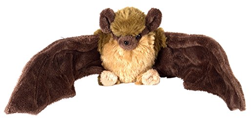 Wild Republic CK-Mini Little Brown Bat 8" Plush