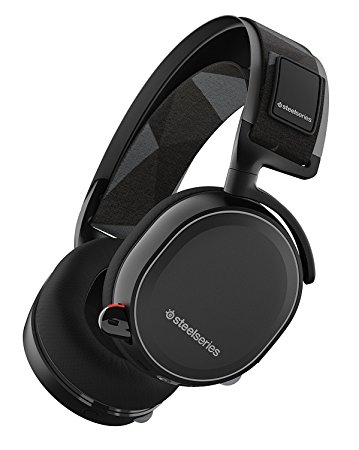 SteelSeries Arctis 7 Lag-Free Wireless Gaming Headset with DTS Headphone:X 7.1 Surround for PC, PlayStation 4, VR, Mac and Wired for Xbox One, Android and iOS - Black (Certified Refurbished)