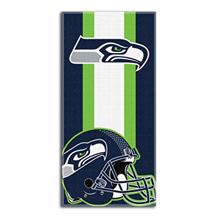 The Northwest Company NFL Zone Read Beach Towel, 30" x 60"