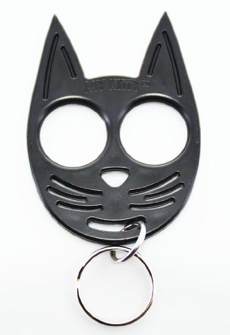 My Kitty Personal Safety Keychain (Black) Proudly Made in the USA
