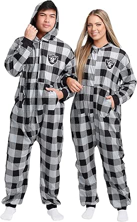 FOCO NFL Team Logo Pajamas One Piece Onsie