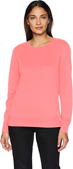 Amazon Essentials Womens French Terry Fleece Crewneck Sweatshirt