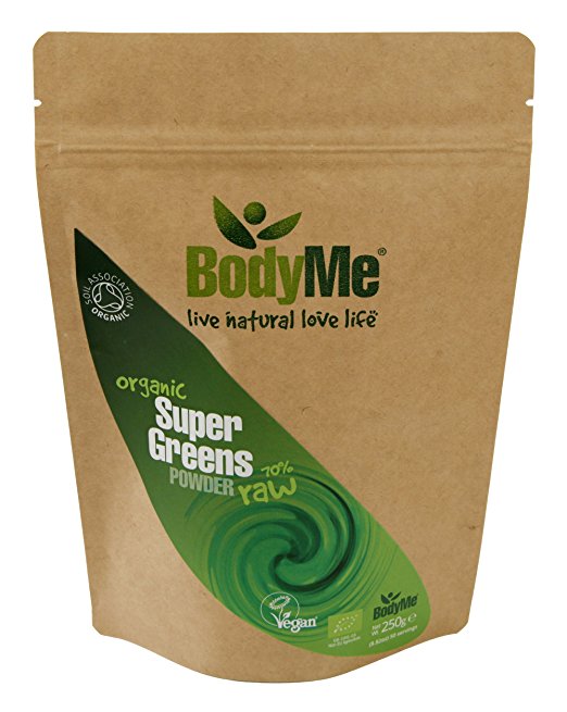 BodyMe 250g Organic Super Greens Mix Powder