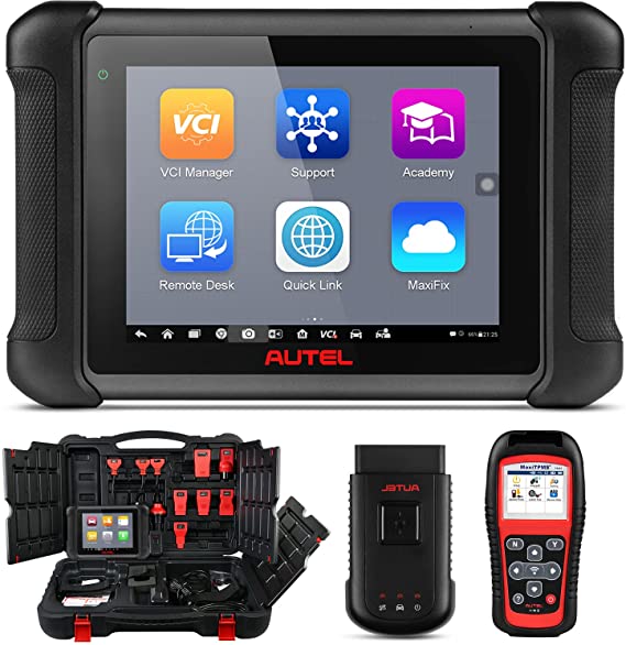 Autel MaxiSys MS906BT [  TS501 $225 Value] Diagnostic Tool ,2022 Newest Car Scaner, ECU Coding & 31 Service, Bi-Directional Control, All System Diagnostics, Oil Reset, EPB, SAS, DPF, ABS Bleeding,SRS