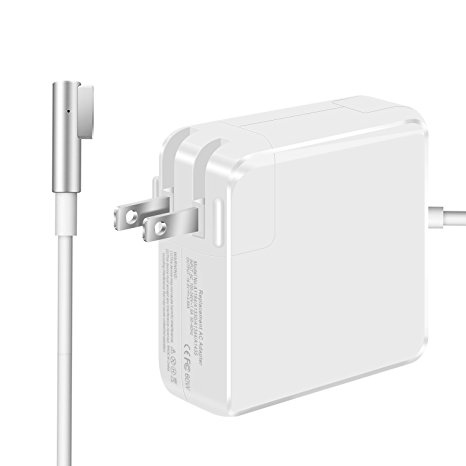Macbook Pro Charger,UNIQUE BRIGHT 85w AC Power Adapter Magnetic L Shape Magsafe 1 Charger Macbook Pro 15 inch 17 inch / Unibody 15" 17" (until Summer 2012 Models)