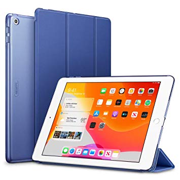 ESR for iPad 10.2 Case, Yippee Trifold Smart Case for iPad 7th Generation 10.2" 2019, Auto Sleep/Wake Lightweight Stand Case, Hard Back Cover, Navy Blue