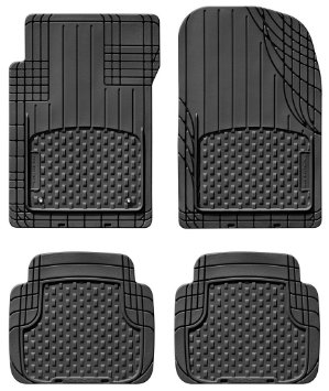 WeatherTech Trim-to-Fit Front and Rear AVM Black