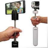StayblCam Smartphone Video Stabilizer - Compatible with all iPhones Android phones GoPro and other compact action cameras