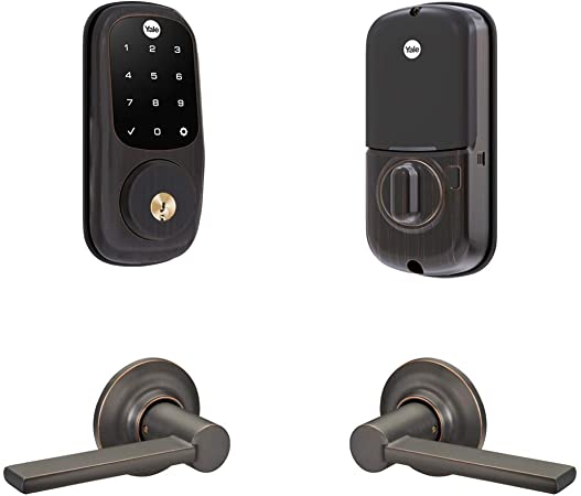 Yale Assure Lock - Touchscreen Door Lock with Valdosta in Bronze