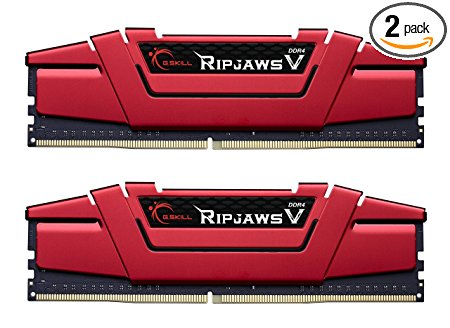 G.SKILL 8GB (2 x 4GB) Ripjaws V Series DDR4 PC4-17000 2133MHz Intel Z170 Intel X99 Desktop Memory F4-2133C15D-8GVR