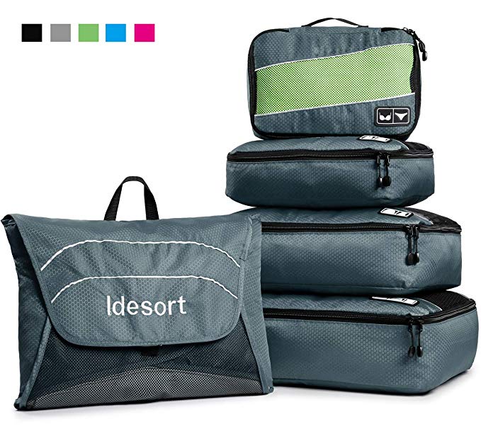 Idesort Packing Cubes, Travel Luggage Packing Organizer System