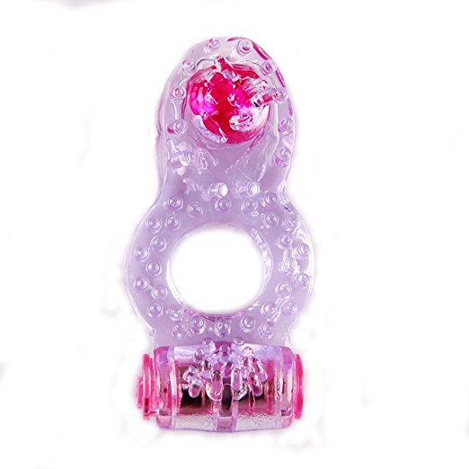 UINO Effectively Delay Male E-jaculation Time P-enis Vibrating Massage Ring - Extra Stimulation Female C-litoris - So That Women Easy Or-gasm Vibrating C-ock Ring Adult S-ex Toys for Men