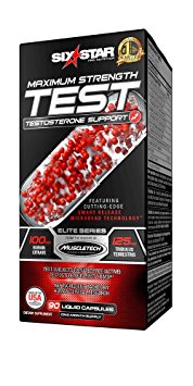 Six Star Maximum Strength Testosterone Support, 90 Count