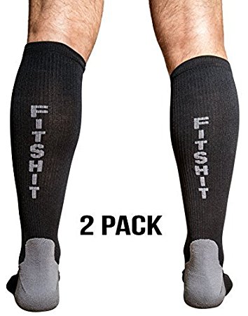 FITSHIT Compression Socks for Crossfit & Running