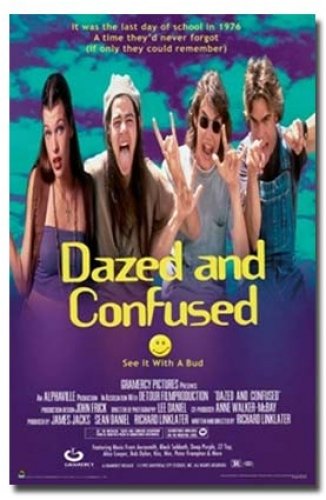 (22x34) Dazed and Confused Movie Group Poster Print