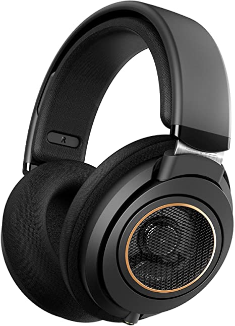 New Philips SHP9600 Wired, Over-Ear, Headphones, Comfort Fit, Open-Back 50 mm Neodymium Drivers (SHP9600/00) - Black