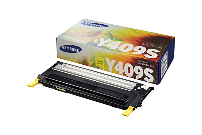 Samsung CLT-Y409S Toner 1K Yield for CLP-315, CLP-315W, CLX-3175FN, CLX-3175FW - Yellow