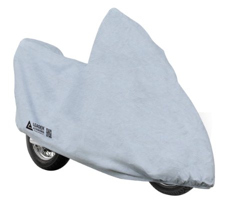 Leader Accessories 3 Layer All-Season 100% waterproof Motorcycle Motorbike Cover Fits up to 102" Length
