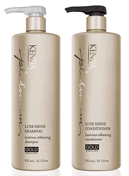 Kenra Luxe Shine Shampoo and Conditioner Set, 31.5-Ounce