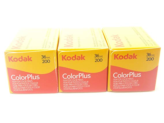 Kodak Colorplus 200asa 36exp 3 Pack