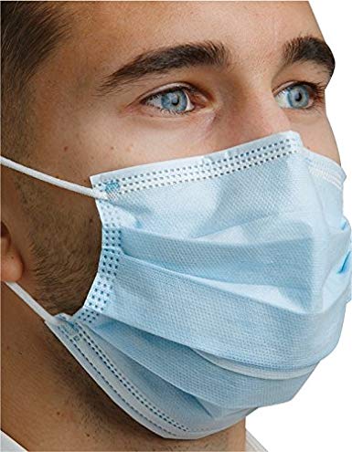 Mydent MK-7300 Level 3 Dual Fit Ear-Loop Face Masks (Pack of 50)