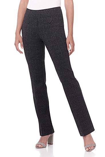 Rekucci Women's Secret Figure Pull-On Knit Bootcut Pant w/Tummy Control