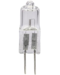 Plusrite #3302 JC20/CL/G4 Clear 20 watt JC Halogen Lamp, Mini Bi-Pin (G4) Base, 350 lumens, 2,000hr Life, 12 Volt