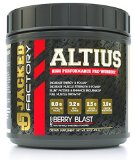 ALTIUS Pre-Workout Supplement - Naturally Sweetened - Clinically Dosed Powerhouse Formulation - Increase Energy and Focus Enhance Endurance - Boost Strength Pumps and Performance - Mixed Berry Blast 406g
