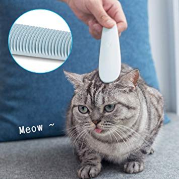 Simulated Cat Tongue Brush,Soft Pet Comb for Dogs and Cats with Long or Short Hair, Great for Detangling and Removing Loose Undercoat or Shed Fur- Ideal for Everyday Brushing & for Sensitive Skin