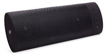 KitSound BoomBar Universal Portable Rechargeable Stereo Bluetooth Sound System Compatible with Smartphones Tablets and MP3 Devices Including iPhone 44S55S5C66S6S Plus6 Plus iPad 123 Air 12 iPad Mini 123 iPad Pro  iPod Nano 7th Generation iPod Touch 5th Generation Samsung Galaxy S3S4S5S6S6 EdgeS6 Edge Plus Galaxy A3A5 Galaxy Note 234 Galaxy Tab 234 Galaxy Tab A Galaxy Tab S Google Nexus 4567910 HTC OneOne M8One M9 Motorola Moto EGX Xperia Z1Z2Z3Z4Z5 - Black