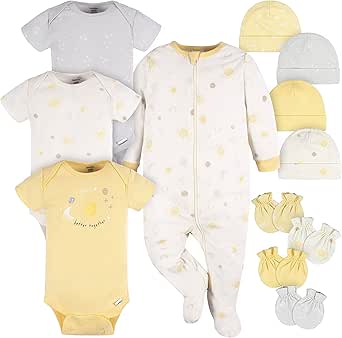 Gerber Baby Boys and Girls 12 Piece Layette Gift Set