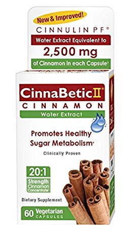 Hero Nutritional Products CinnaBetic II, 60 Capsules